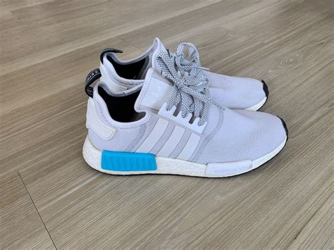 adidas nmd weiß hellblau|adidas nmd sneakers.